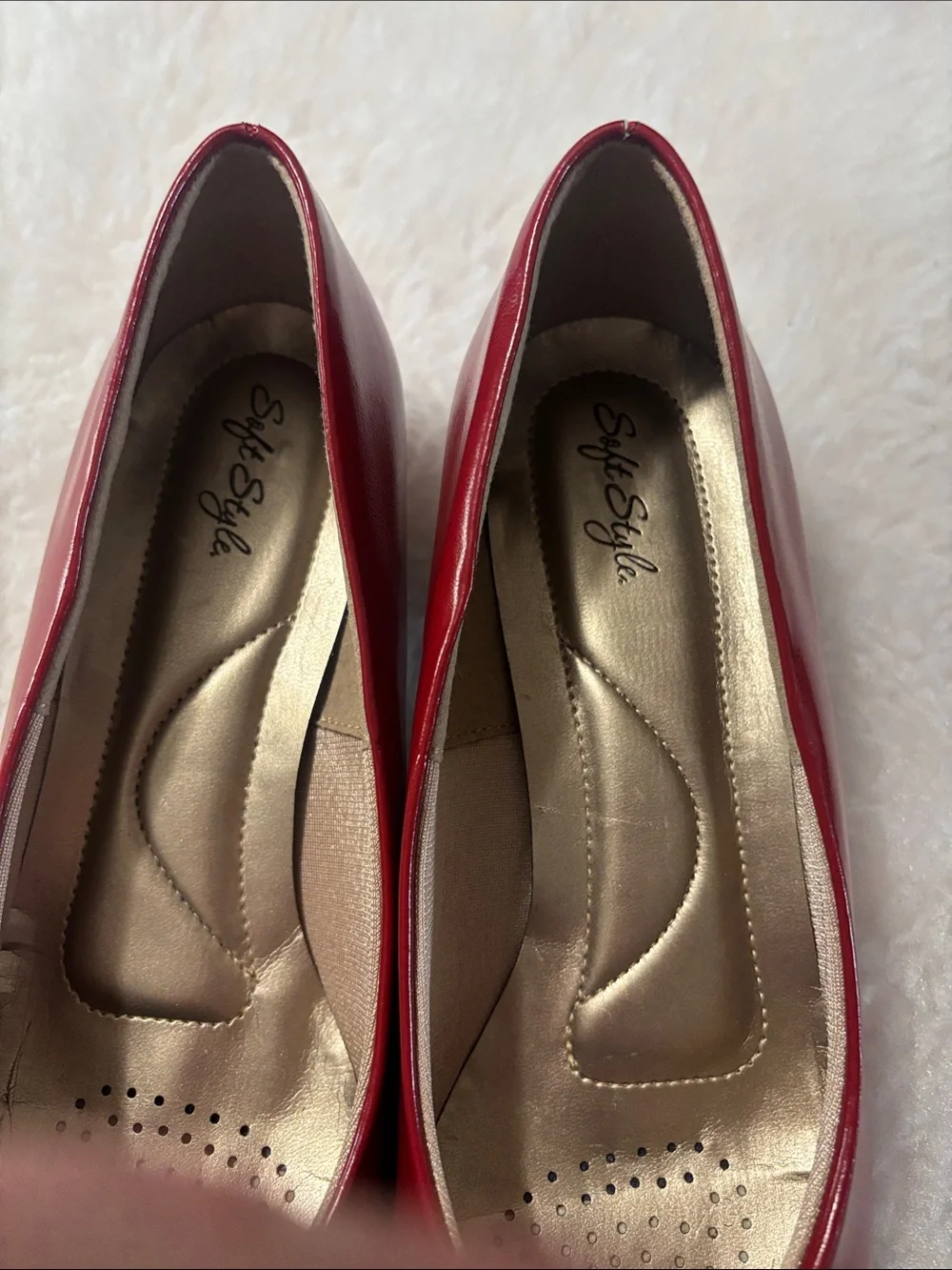 Soft Style Red Women's Classic Pump Heels